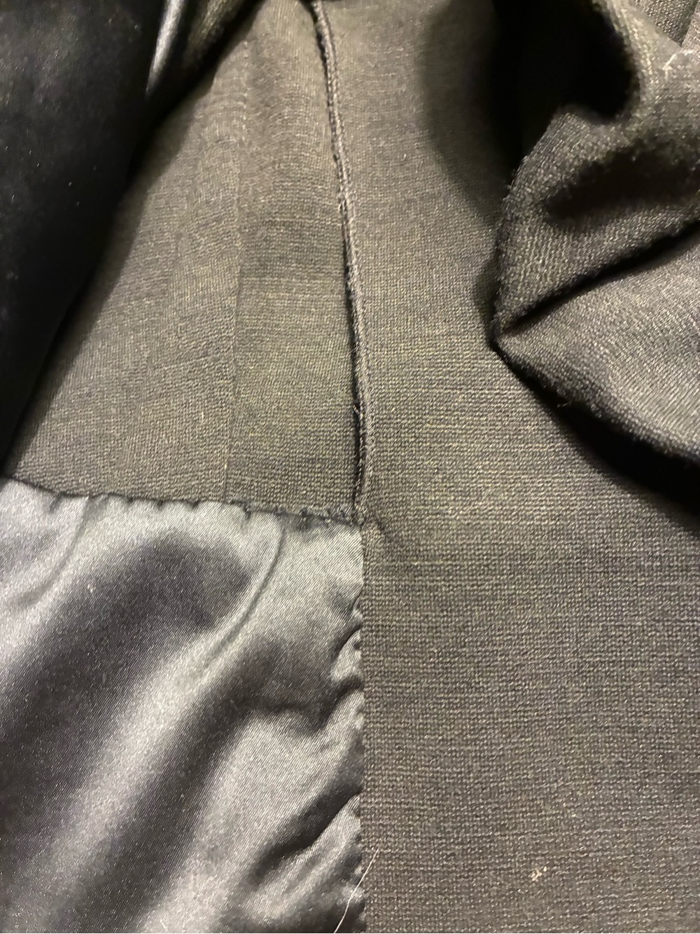 Armani Vintage Black Peplum Jacket - Picture 4 of 4